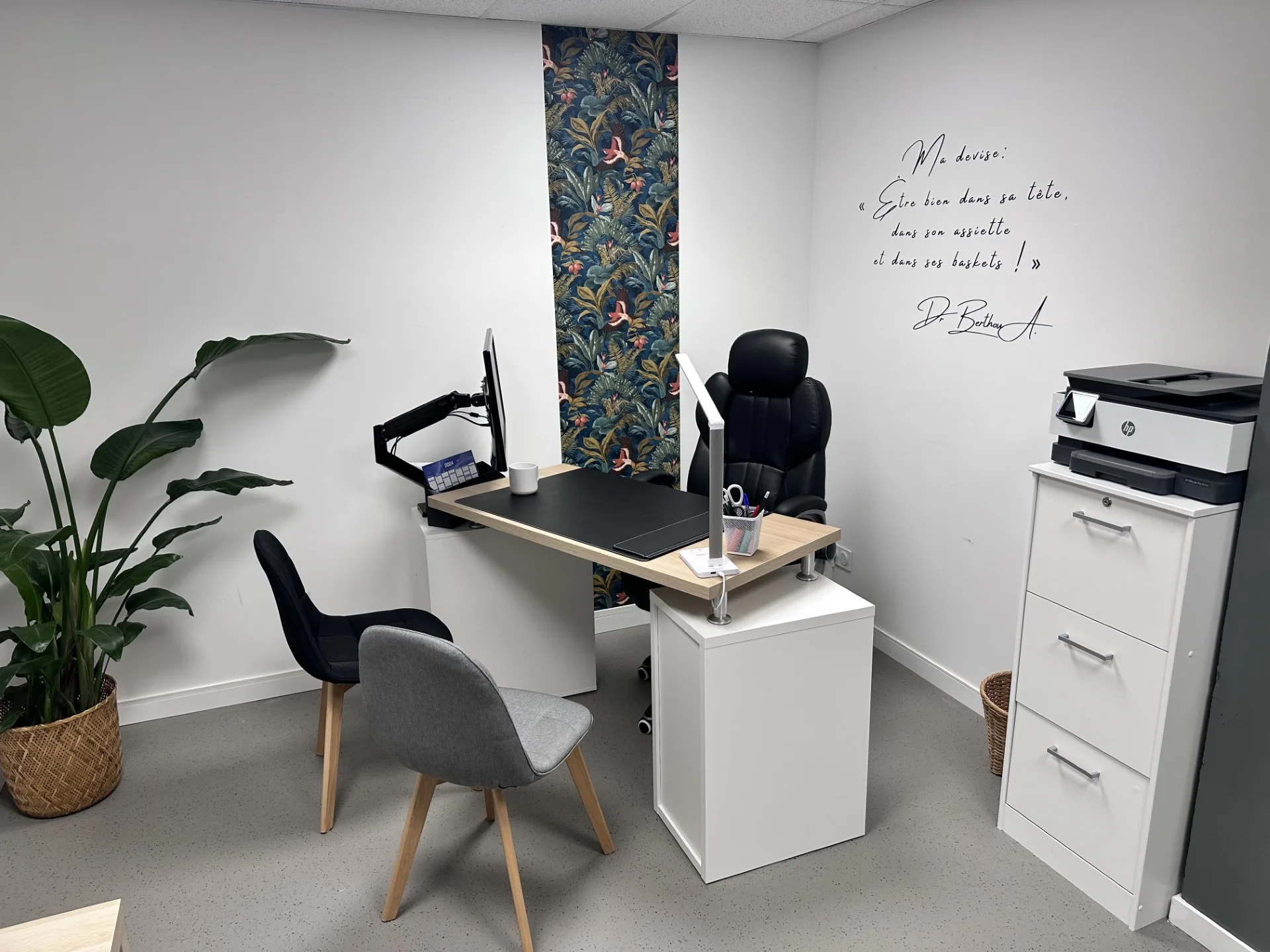 Cabinet Villeurbanne — bureau de consultation — Tiffanie Trémeau diététicienne Lyon