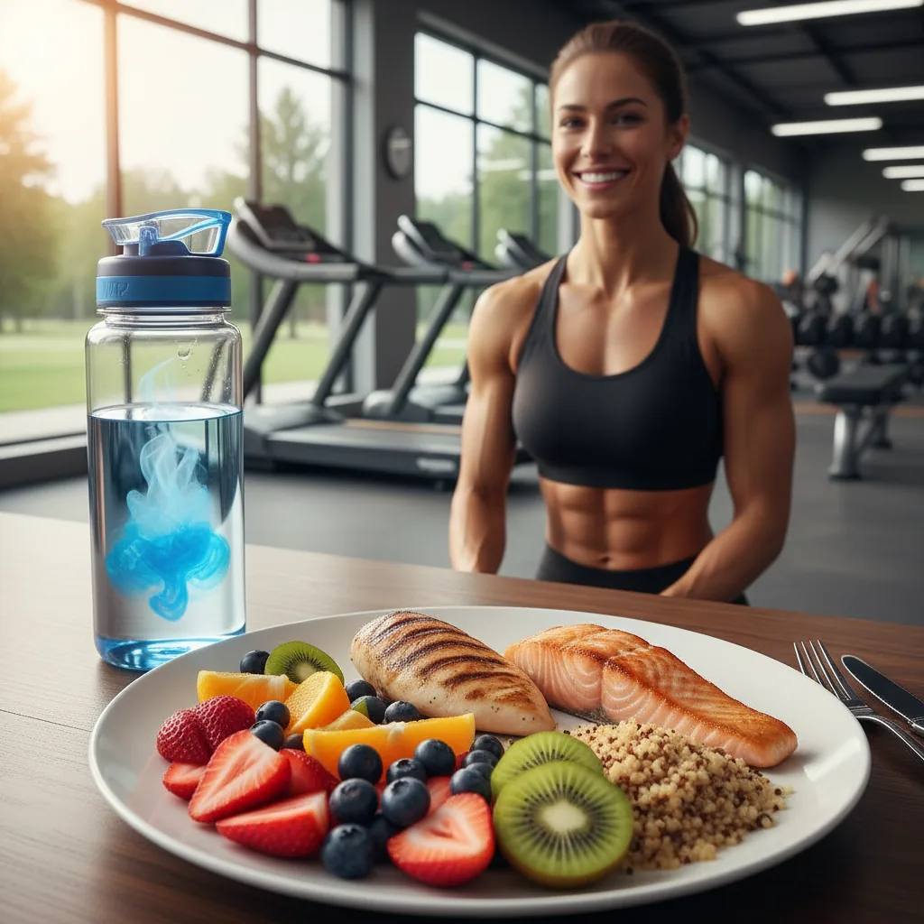 Repas de nutrition sportive pour la performance et la recuperation