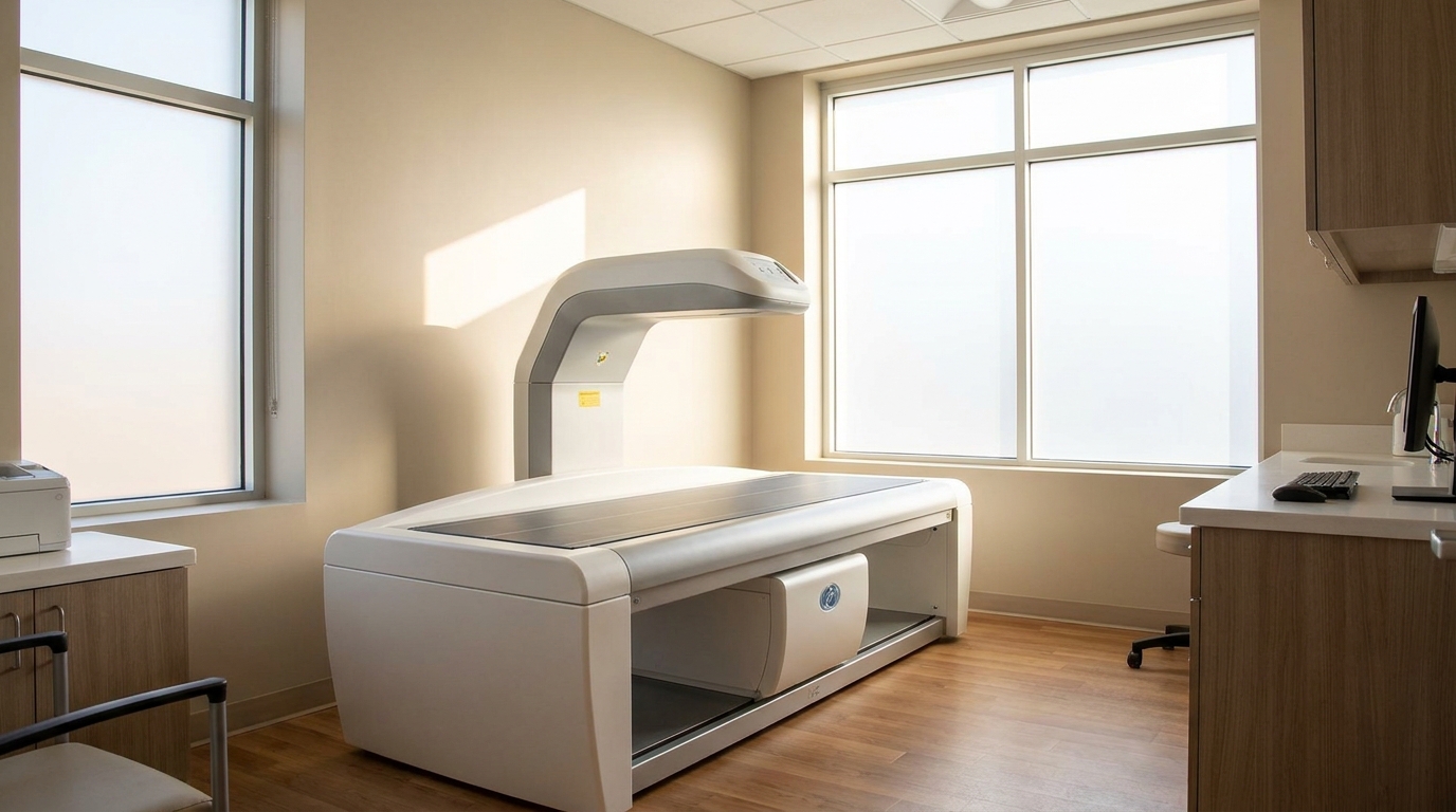 Appareil de bilan de composition corporelle DEXA en cabinet clinique