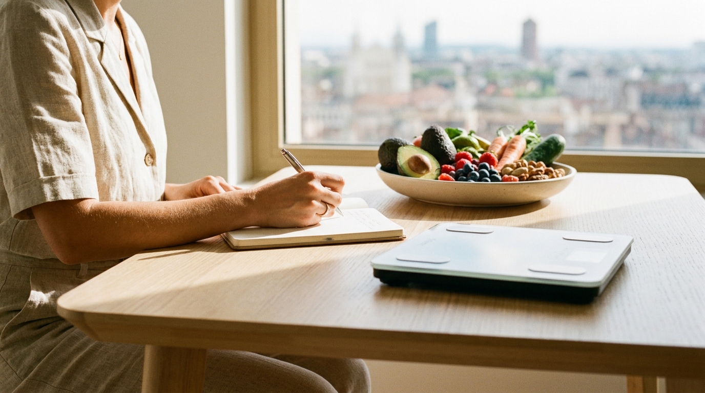 Bilan alimentaire lors d'une consultation chez une diététicienne à Lyon
